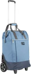 Einkaufstrolley Punta Big Wheel in Blau