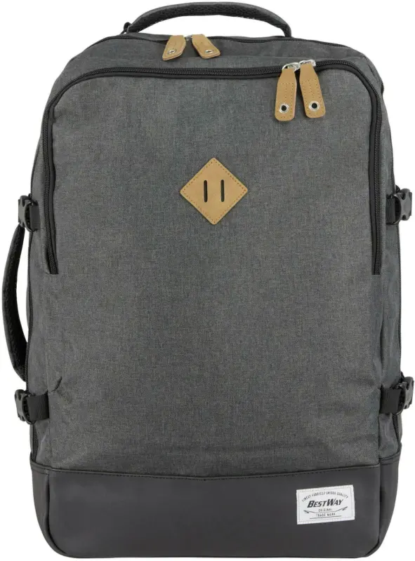 Rucksack Eda in Dunkelgrau