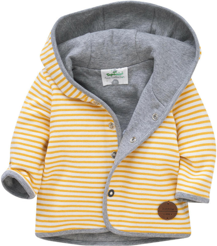 Newborn Sweatjacke mit gestrickter Oberfläche (Nur online)
