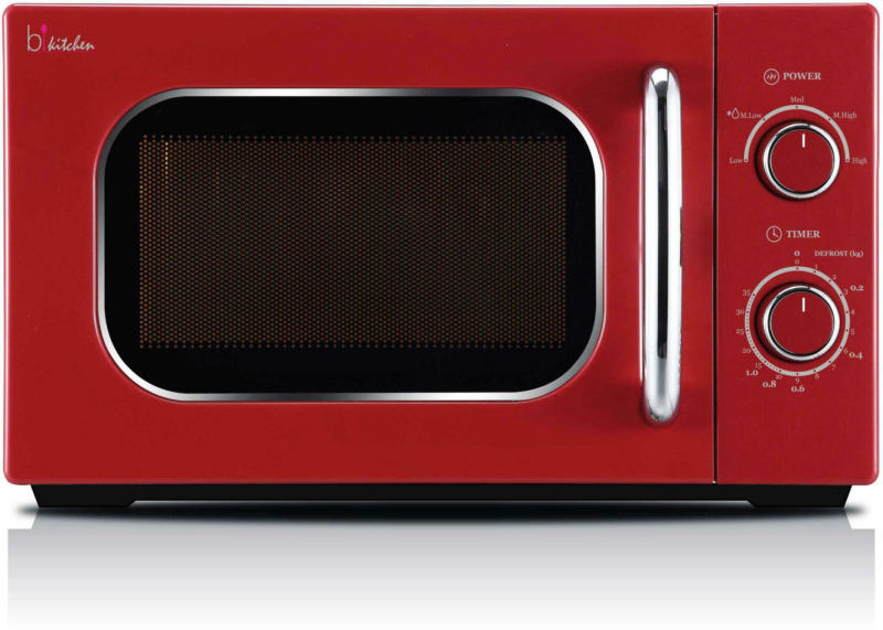 Mikrowelle B Kitchen 820 in Rot