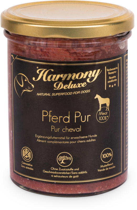 Harmony Dog Deluxe Pur Cheval 6x400g
