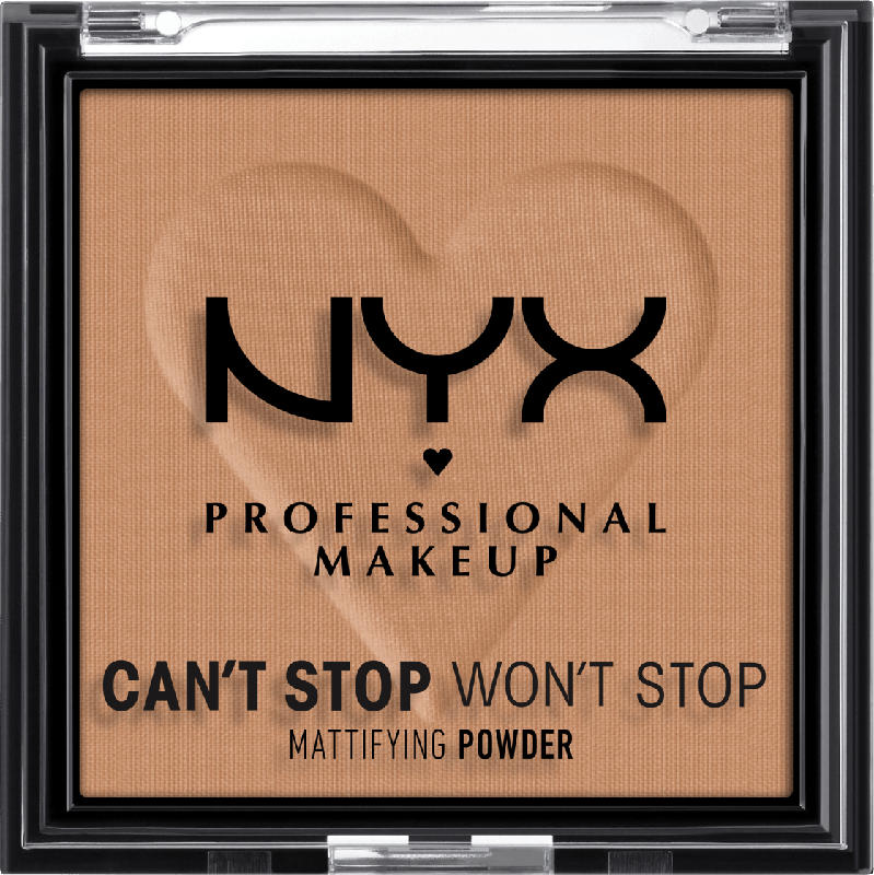 NYX PROFESSIONAL MAKEUP Gesichtspuder Can't Stop Won't Stop Mattifying Caramel 07