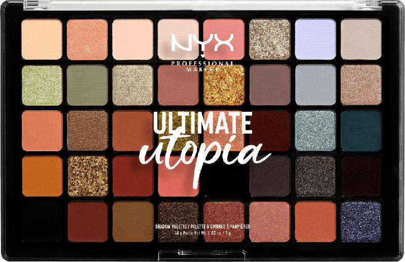 NYX PROFESSIONAL MAKEUP Lidschattenpalette Ultimate Shadow Utopia 01W