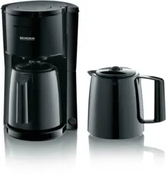 Thermo-Kaffeemaschine KA 9252 in Schwarz
