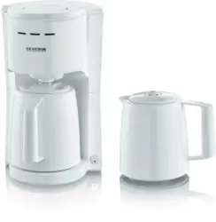 Thermo-Kaffeemaschine KA 9256 in Weiß