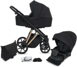 Kinderwagenset Luzon Gold Edition, 11-teilig