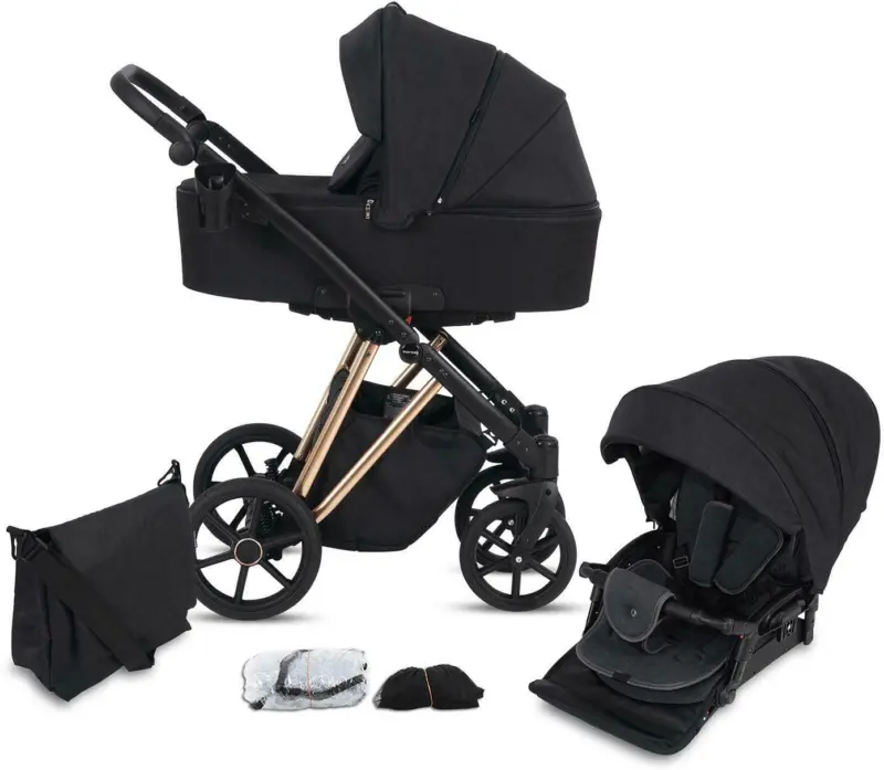 Kinderwagenset Luzon Gold Edition, 11-teilig