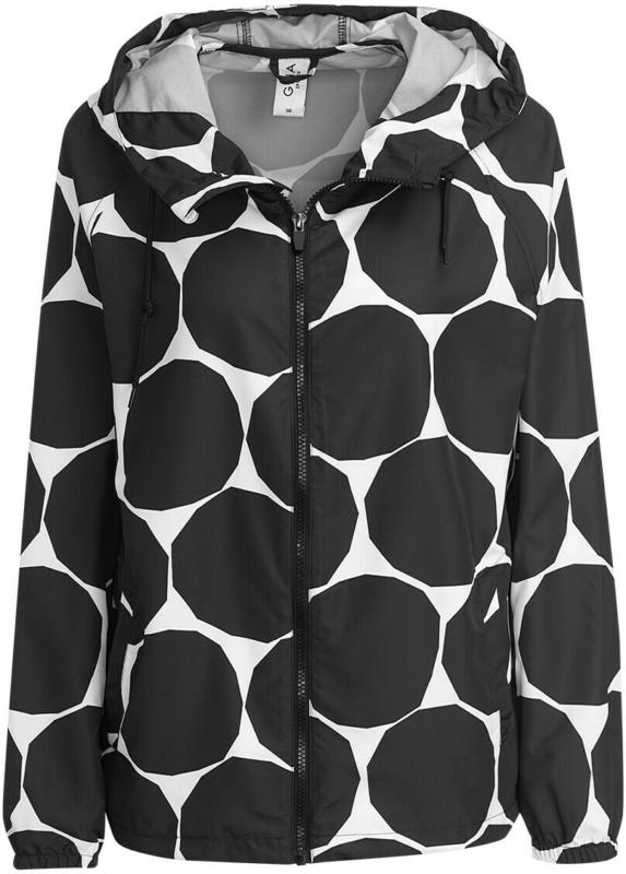 Damen Sportjacke mit Punkte-Allover