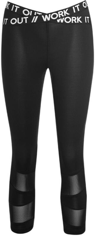 7/8 Damen Sporthose mit Mesh-Einsätzen (Nur online)