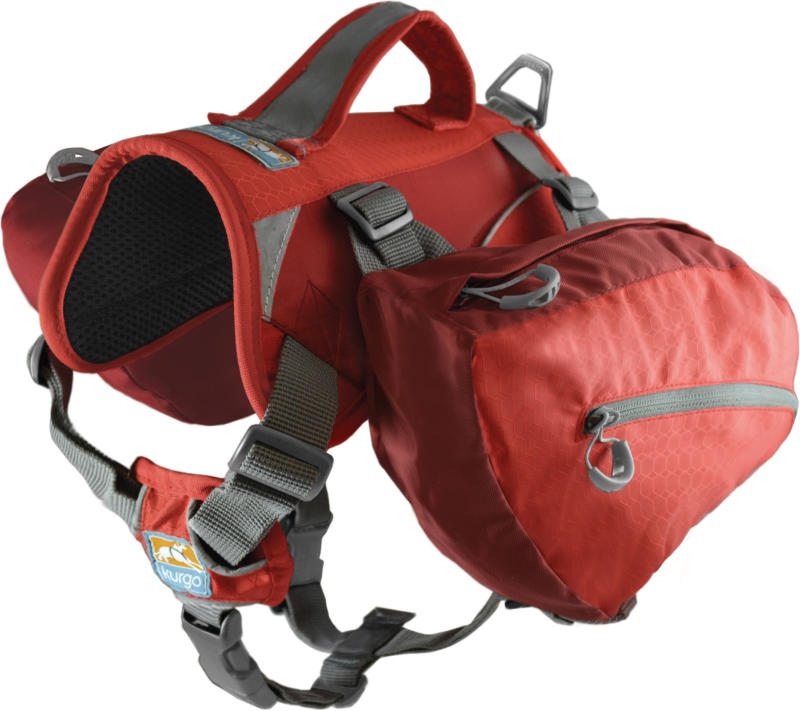 Kurgo Sac à dos pour chiens Baxter rouge