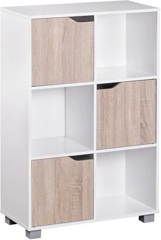 Regal 'WL1.796' , weiss/braun
