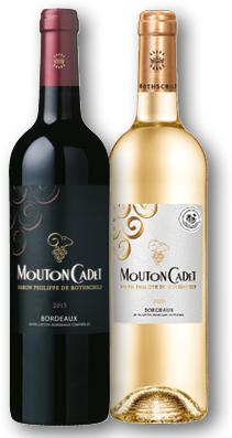 MOUTON CADET RŮZNÉ DRUHY 0,75 L