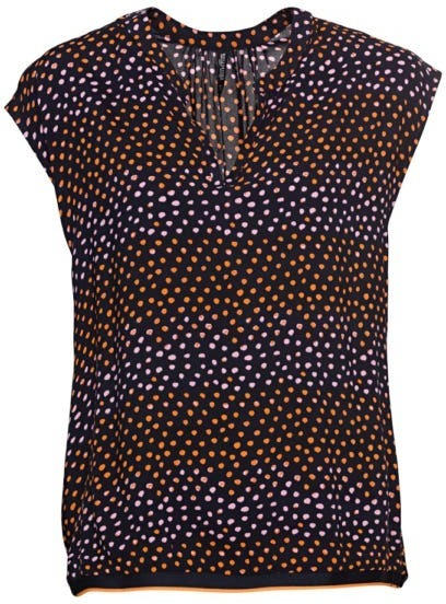 Damen-Bluse mit abstraktem Muster