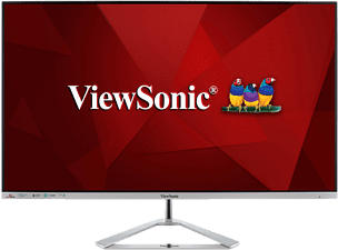 VIEWSONIC VX3276-MHD-3 - tenere sotto controllo (31.5 ", Full-HD, 75Hz, Argento nero)
