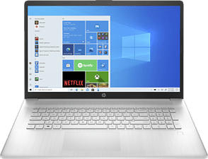 HP 17-cn0544nz - Notebook (17.3 ", 512 GB SSD, Natural Silver)