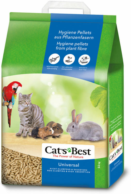 Cat´s Best Pellets „Universal“, 20 L