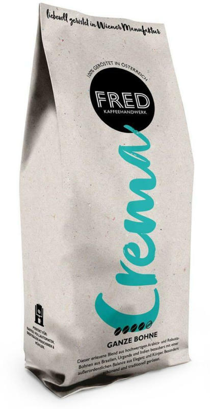 Fred Kaffee - Der Crema (Ganze Bohne)