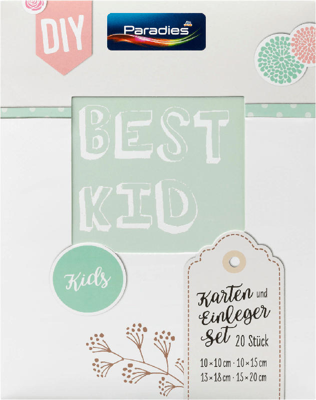 Paradies DIY Karten-Set Kids
