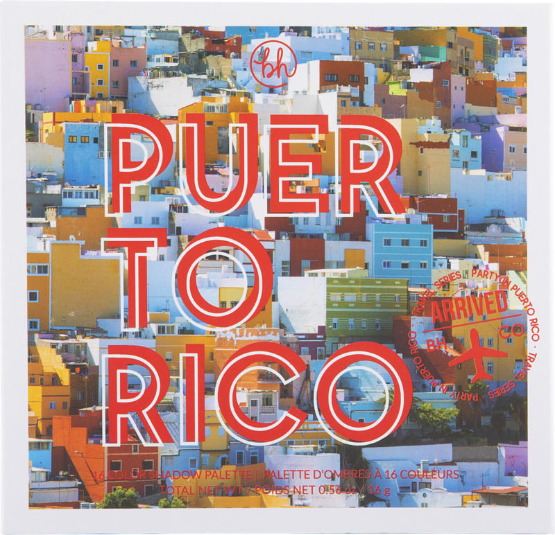 BH Cosmetics Lidschatten Palette Party in Puerto Rico - 16 Farben