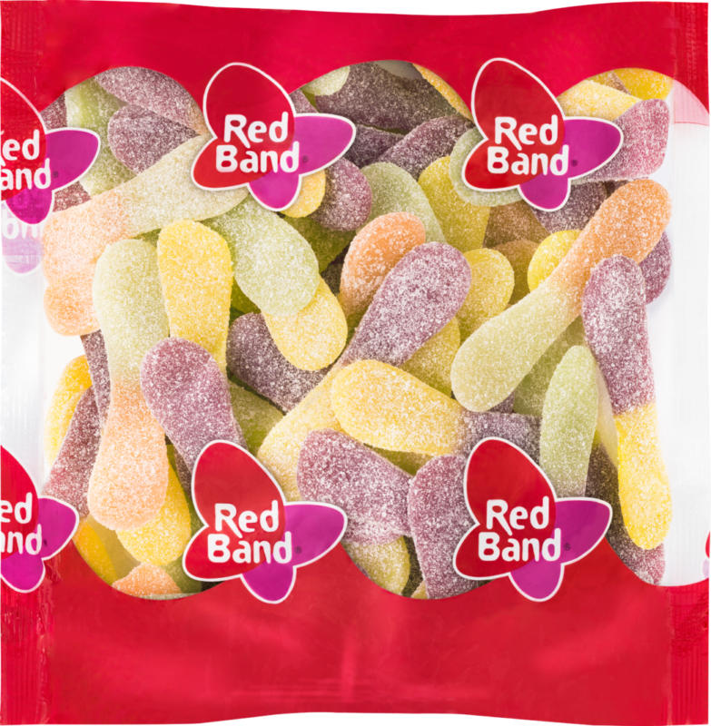 Langues acidulés Red Band, 1000 g