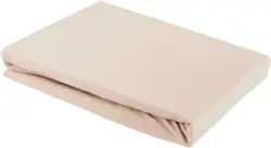 Spannleintuch Basic in Rosa ca. 150x200cm