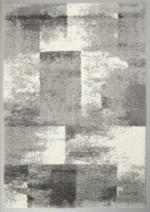 mömax Spittal a. d. Drau Hochflorteppich Quadrat in Grau/Weiß ca. 160x230cm