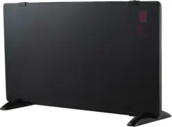 Elektrokamin Jimmie in Schwarz