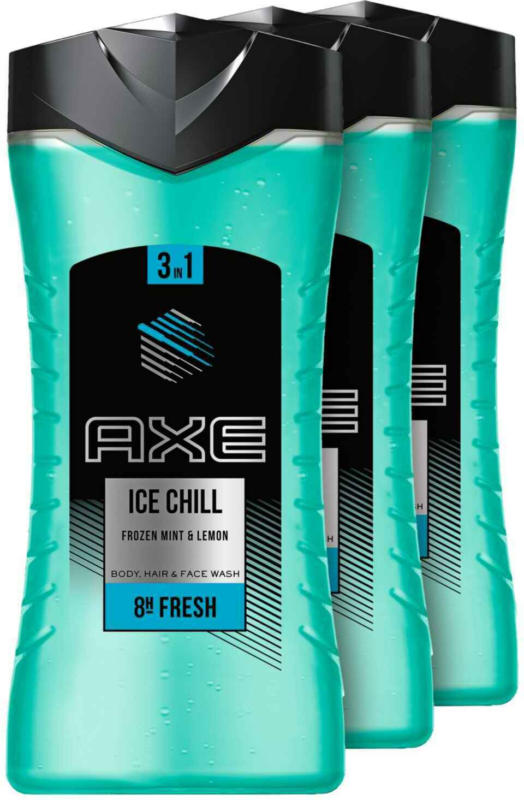 Axe Dusch Ice Chill 3 x 250 ml -