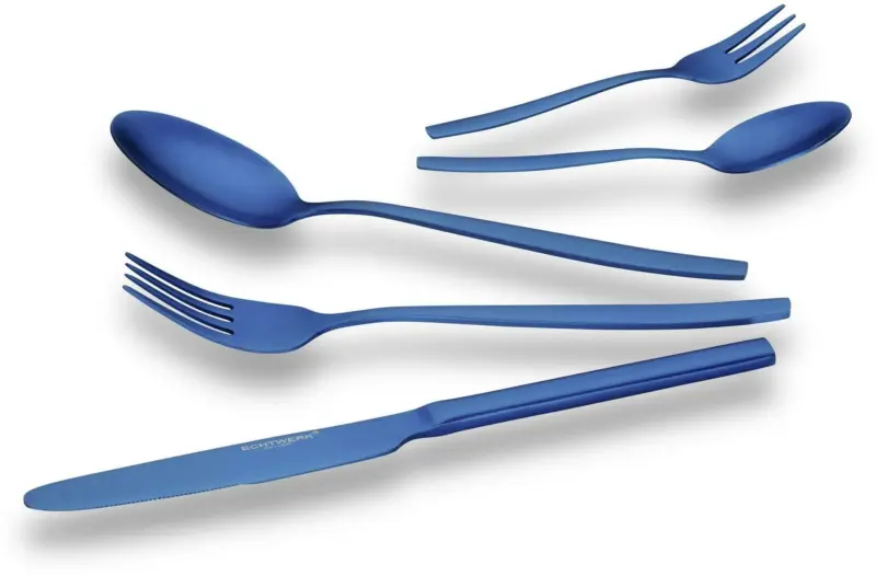 Besteckset Positano Blue Edition, 30-teilig