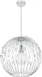 Hängeleuchte Kristall max. 60 Watt