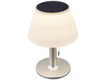 Lampe solaire LED Ø19.5x28cm 0.2W blanc
