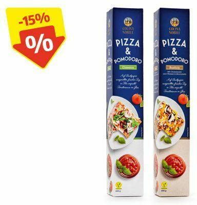 CUCINA NOBILE Pizzateig mit Tomatensauce
