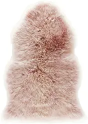 Schaffell Daciano in Dunkelrosa