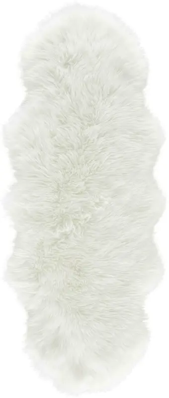 Schaffell Dacio in Weiß