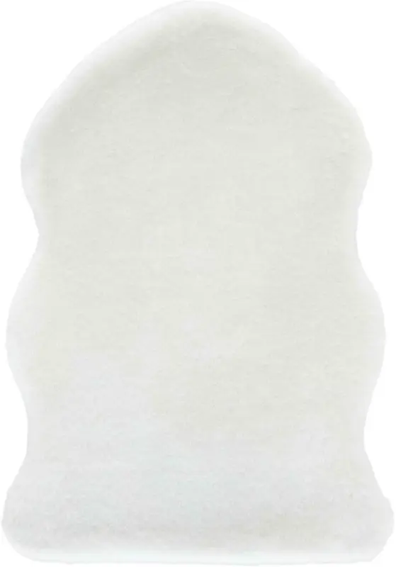 Schaffell Dacia in Weiß