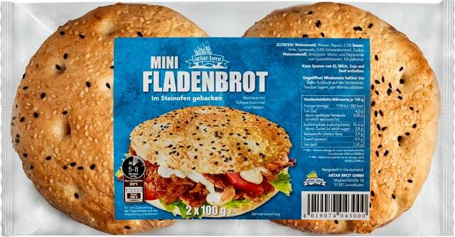 Artar Mini Fladen-brot