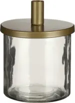 mömax Kerzenhalter Elena aus Glas/Metall