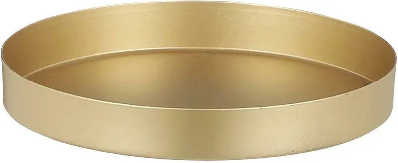 Dekoteller Lumina -PAZ- aus Metall