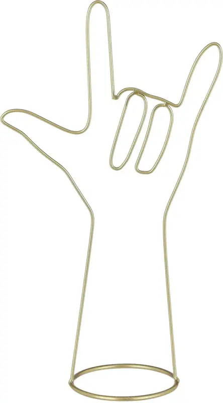 Skulptur Manus -PAZ- aus Metall