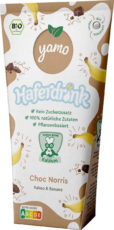 yamo Haferdrink Choc Norris, Kakao & Banane