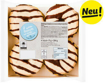 Vanille Donuts, 4er
