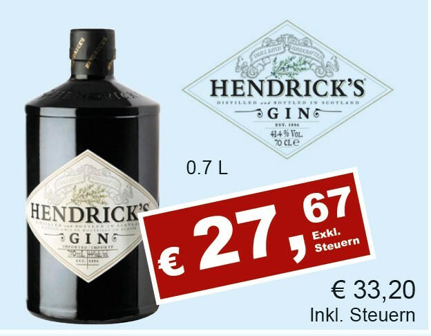 Hendricks Gin