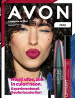 Avon Catalog Avon până în data de 31.08.2021 - până la 31-08-21