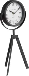 Tischuhr Dia in Schwarz