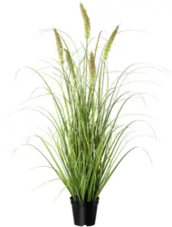 Kunstpflanze Penisetum in Grün
