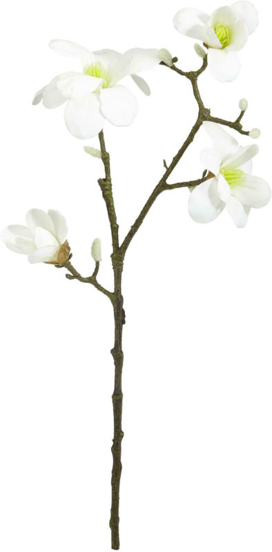 Kunstblume Magnolie in Weiß