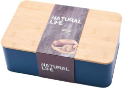 Natural Life Brotbox M blau -