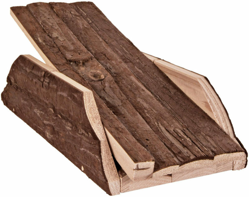 Natural Living balançoire en bois naturel