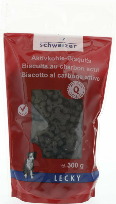Lecky Biscuits au charbon actif Mini 300g
