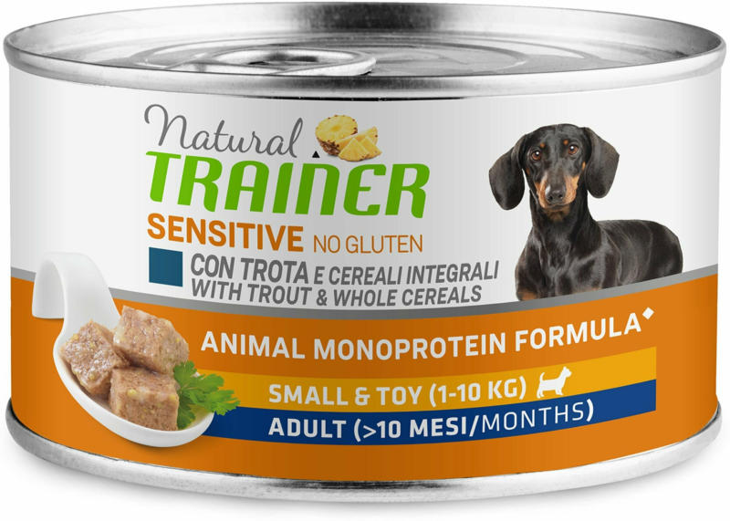 Trainer Hundefutter Sensitive No Gluten Small & Toy Adult Forelle 150g